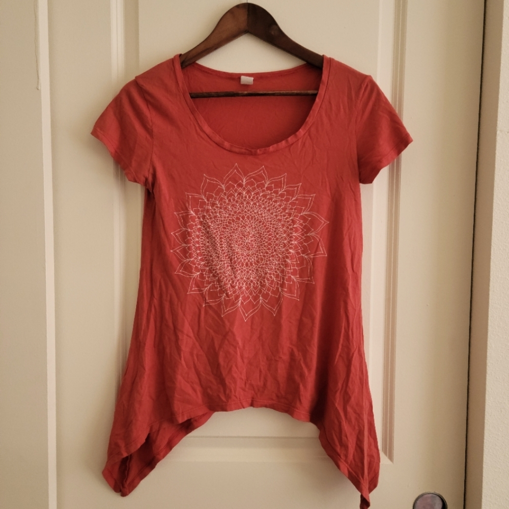 Soul Flower Handkerchief Tee